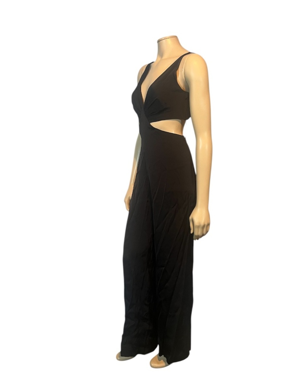 Maje Black Jumpsuit with cutout